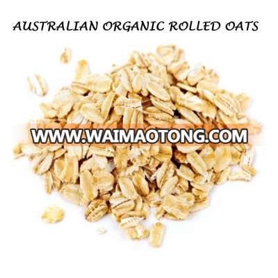 Certified organic rolled oats